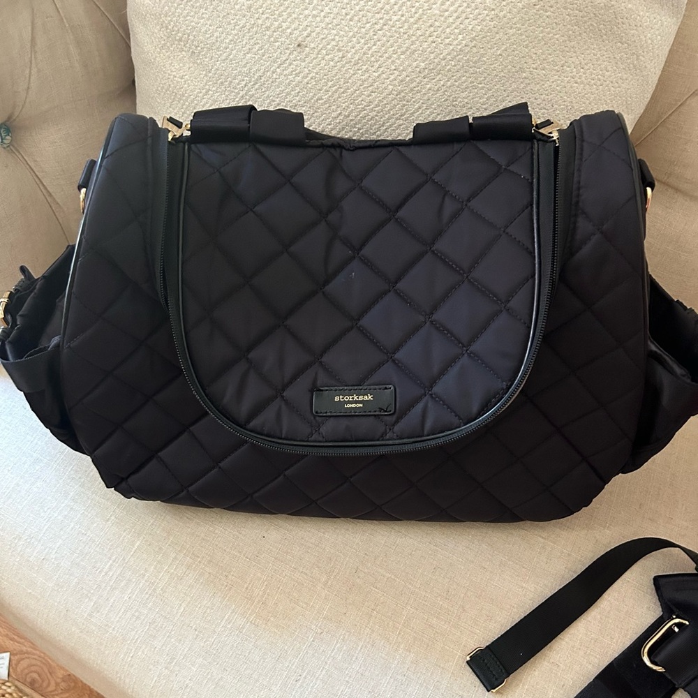 Storksak Poppy Lux Convertible Diaper Bag